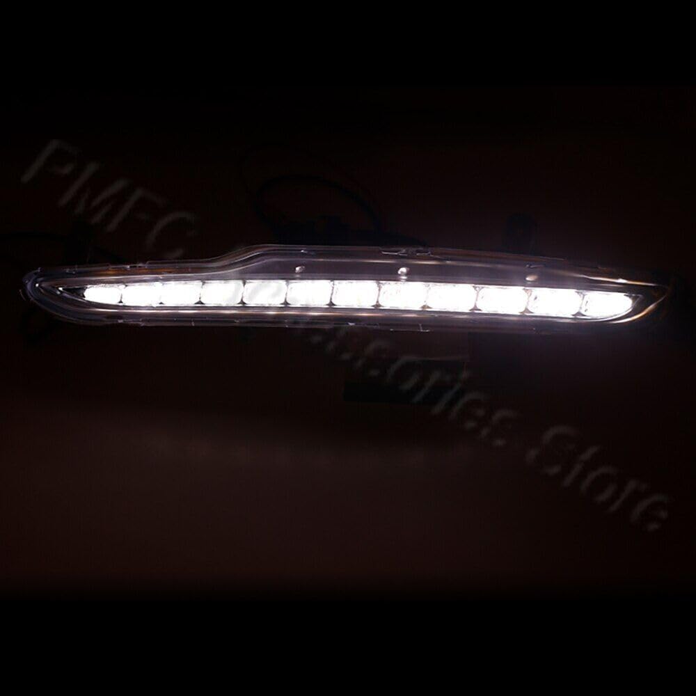 ya 2 8.15 1 pair of DRL front bumper LED daytime running lights suitable for Kia K5 Optima 2011-2014