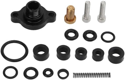 ya 4 8.14 99-03 for Ford 7.3L Lift Stroke Diesel Fuel Relief Spring and Seal Kit Black 