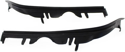 ya 7 8.24 baidi Pair front top headlights gasket black for BMW E39 525i 528i 1999-2003