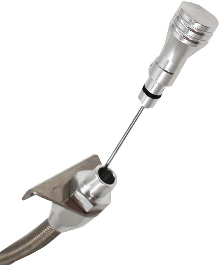 ya 10 9.16 baidi Flexible stainless steel transmission straw fits for Chevrolet GM TH350 Tranny SBC BBC-