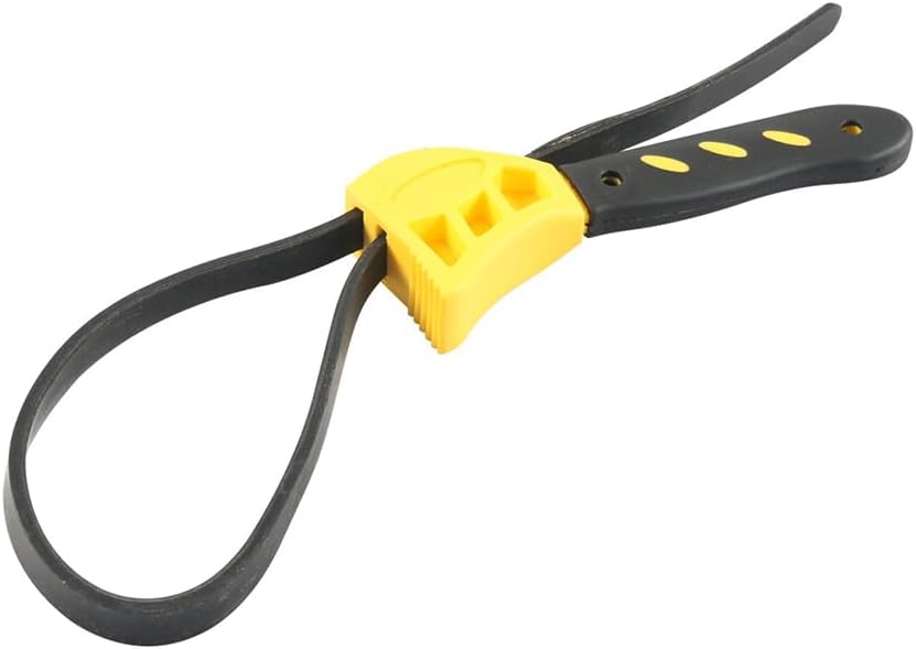 ya 6 8.14 8 Inch Rubber Strap Wrench Tool Oil Filter Pipe Wrench Rubber Strap Mechanics