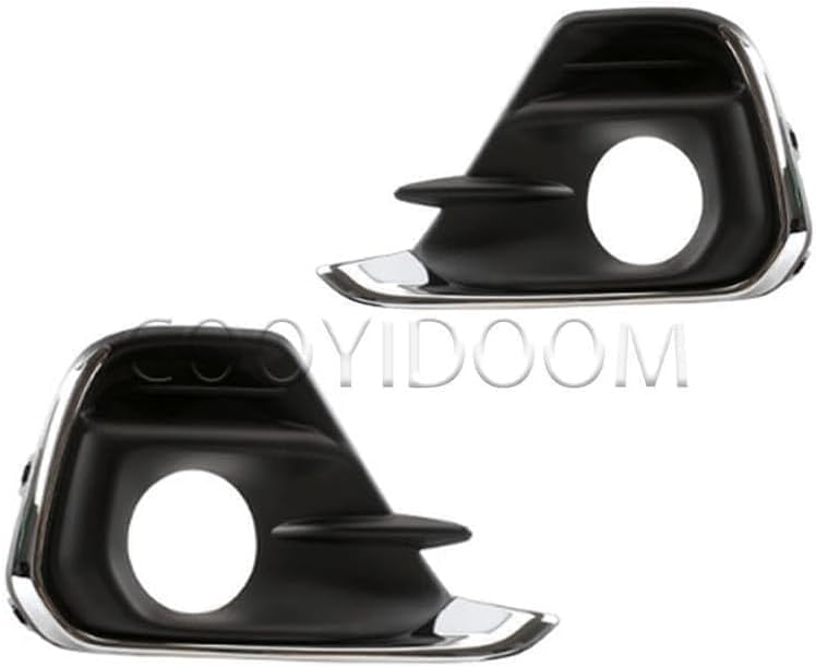 ya 13 9.15 zhengce A pair of front bumper fog lights+fog light cover grille suitable for Chevr