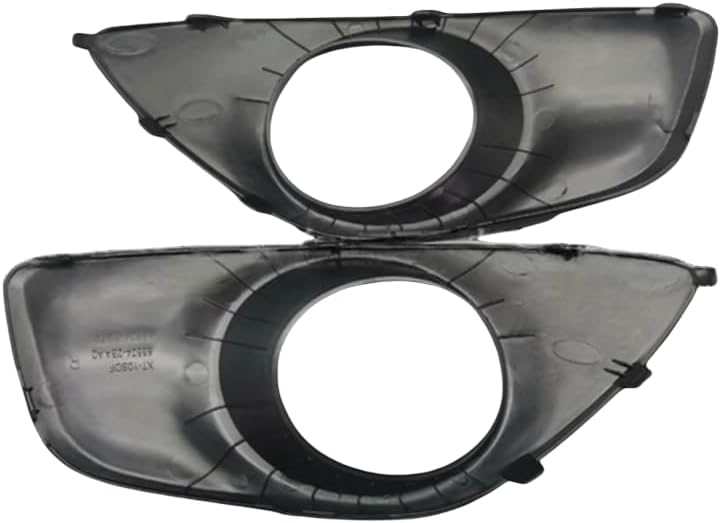 ya 10 9.16 zhengce Pair Right Left Front Bumper Fog Lamp Bezel For 2012 for Hyundai Santa Fe 2