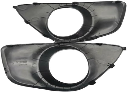 ya 10 9.16 zhengce Pair Right Left Front Bumper Fog Lamp Bezel For 2012 for Hyundai Santa Fe 2
