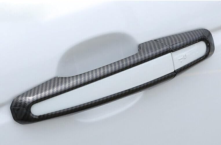 ya 5 8.10 for Range Rover Sport 2014-22 ABS Carbon Fiber Outside Door Handle F for Rame Trim 8P