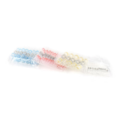 ya 16 10.20 baidi 50x Solder Sleeve Heat Shrink Butt Wire Splice Connectors Term l Waterproof