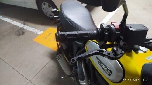 ya 4 8.24 baidi Adjustable Extendable Foldable Clutch Brake Lever for Ducati Sc for Rambler 800/803