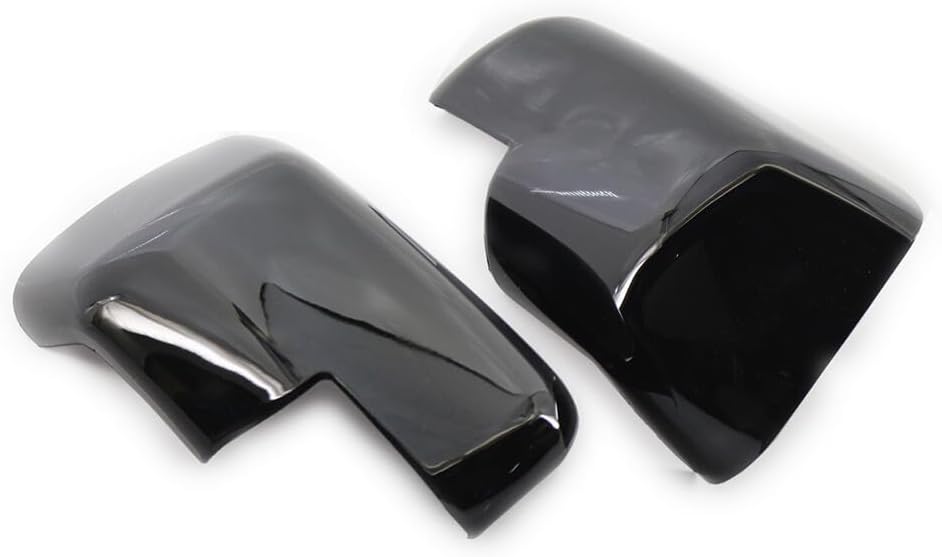 ya 11 9.14 baidiGloss Black Rearview Mirror Cover Caps Fit for Land Rover Discovery 3 lander 2