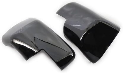 ya 11 9.14 baidiGloss Black Rearview Mirror Cover Caps Fit for Land Rover Discovery 3 lander 2