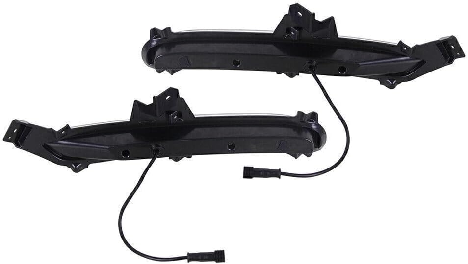 ya 4 8.10 Suitable for Kia K2 2015-2016 ABS LED automatic daytime running lights DRL sun fog lights