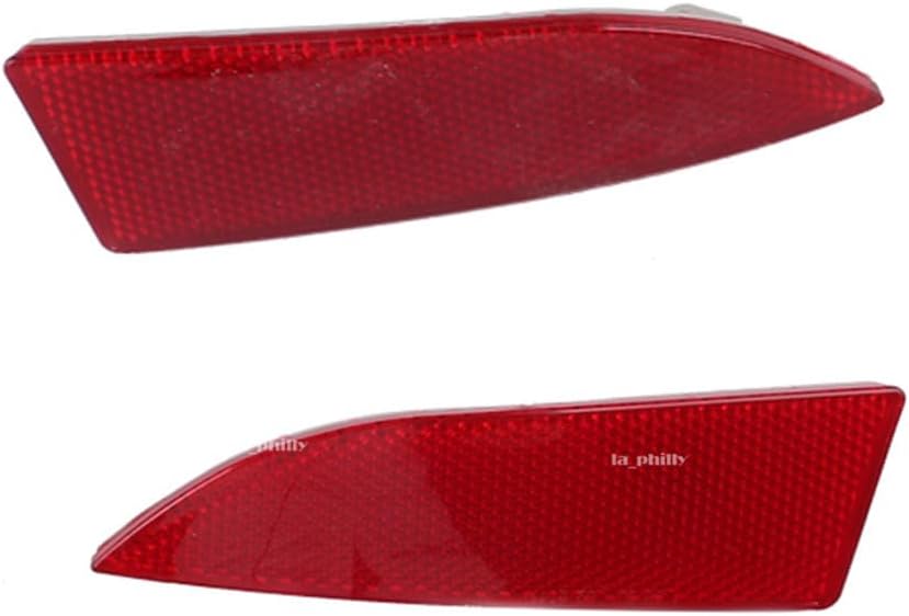 ya 6 8.24 baidi Pair Rear Bumper Cover Left Right Reflector Red for BMW X3 2004-2010