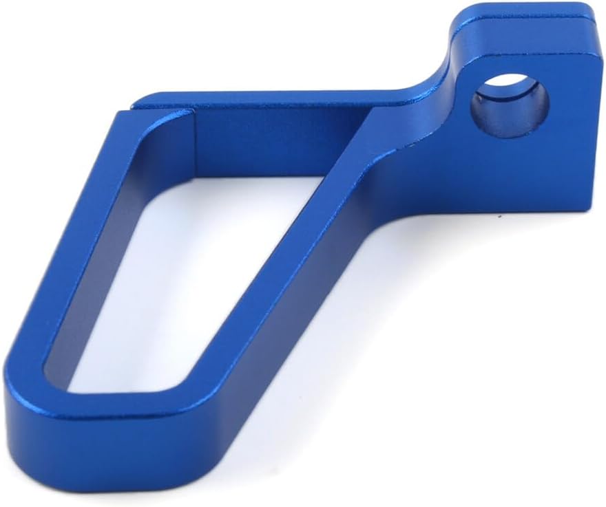 ya 10 9.16 zhengce Blue CNC Brake Line Hose Clamp Cable Guide for Yamaha YZ125/250 04-20 YZ250