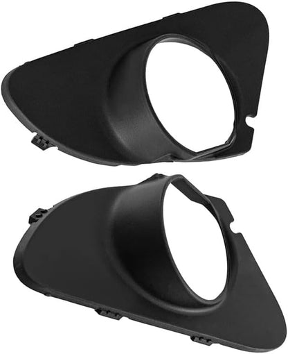 ya 5 8.10 For 645CI 650I 650Ci 645 Left + Right Front Bumper Fog Light Lamp Covers Frame