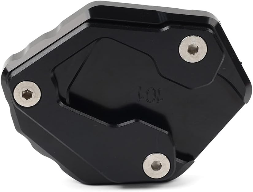 ya 5 8.24 baidi Side Stand Enlarge KickstandExtensionPad for Yamaha MT-09 Tracer9 GT 21-23 Black