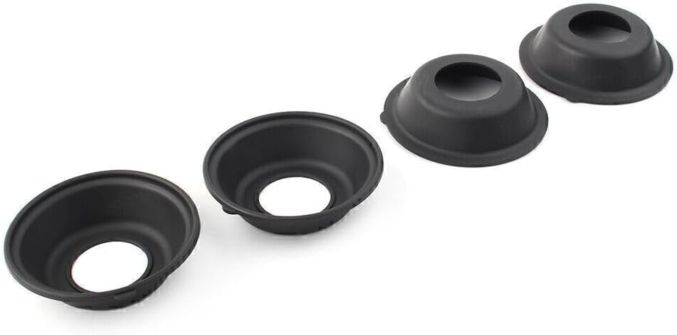 ya 2 8.15 Fit for Kawasaki KZ1000 P Police 1982-2005 Carburetor Rebuild Kit Plunger Diaphragm