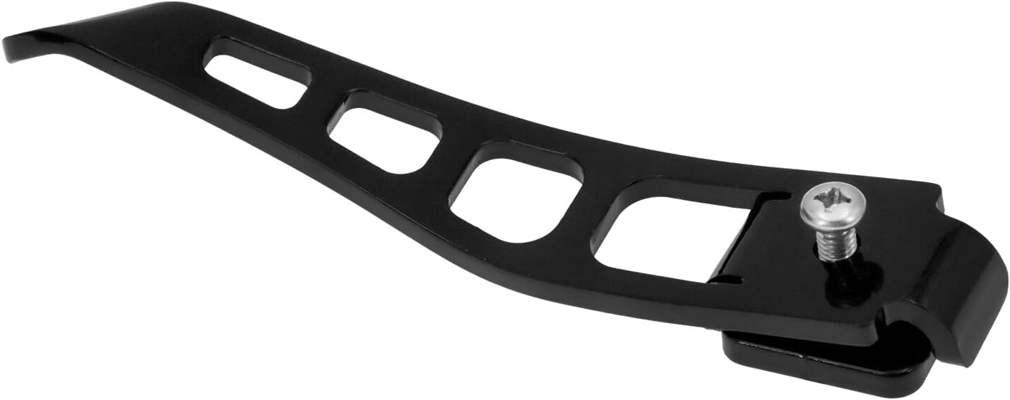 ya 2 8.15 Black Stand Kickstand Extension for Harley Dyna Fat Bob Super Glide 1993-2017