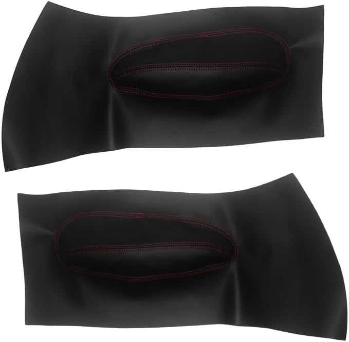 ya 2 8.15 2-Pack Pair Front L+R Door Panel Armrest Leather Protector Cover for VW Beetle 1998-2010