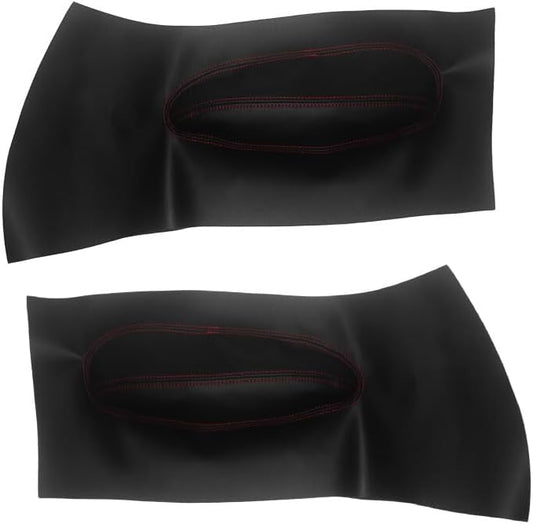 ya 2 8.15 2-Pack Pair Front L+R Door Panel Armrest Leather Protector Cover for VW Beetle 1998-2010