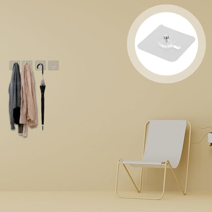 ya 26 10.21 baidi 12 PCS Picture Hangers Trace Screw Sticker Non Hooks Wall