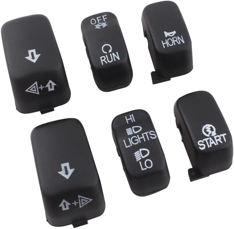 ya 4 8.24 baidi 6-piece handheld control switch housing button cover suitable for Harley Dyna Road King