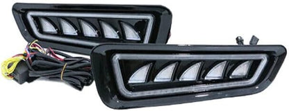ya 2 8.15 Suitable for 2017-20 for Ford SVT RAPTOR F150 LED daytime running lights and turn signal lights