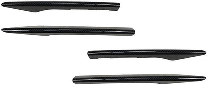 ya 4 8.14 Carbon Front Fog Light Decor Cover Trim Fit for Benz E Class W213 E260 E300 E53 2021