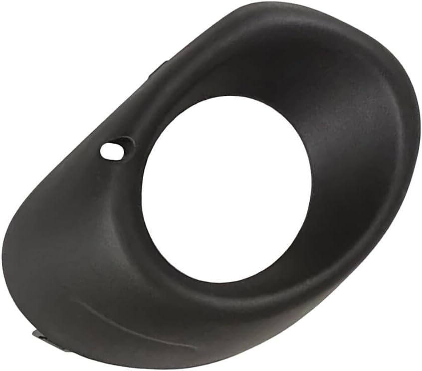 ya 9 10.24 Front Driver Side Fog Light Surround Cover Black for Outlander 2013-2015 Plastic