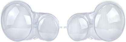 ya 7 8.24 baidi LH & RH Pair Headlight Lens Cover Fit for Mercedes-Benz E Class W210 1996-2002