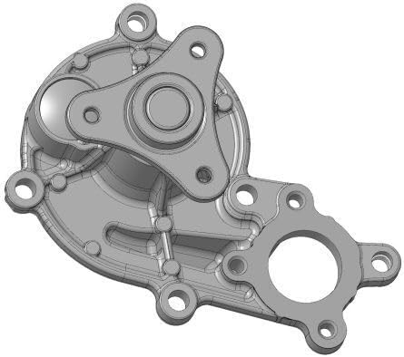 ya 10 9.16 baidi Engine Coolant Water Pump Assembly for BMW 320 G20 G21 2.0 2019 11518482250