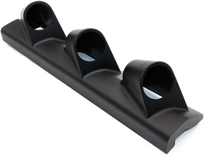 ya 4 8.14 52mm 3-Hole Car A Pillar Dash Gauge Pod Mount Holder Cover Black