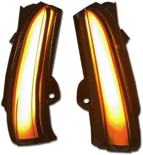ya 11 9.14 zhengce for Ford Mondeo Fusion 13-2020 Rear Blue/Amber Streamer LED Side Mirror Lig