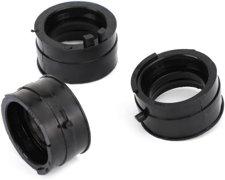ya 13 9.15 baidi 4x BLK Carb Joint Intake for MAN ifold Rubber Boot for Honda VFR400 NC30 VFR400 NC21