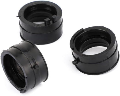 ya 13 9.15 baidi 4x BLK Carb Joint Intake for MAN ifold Rubber Boot for Honda VFR400 NC30 VFR400 NC21