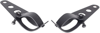 ya 2 8.15 Head Lamp Holder Headlight Mounting Brackets Fork Kit for Suzuki for HARLEY Black