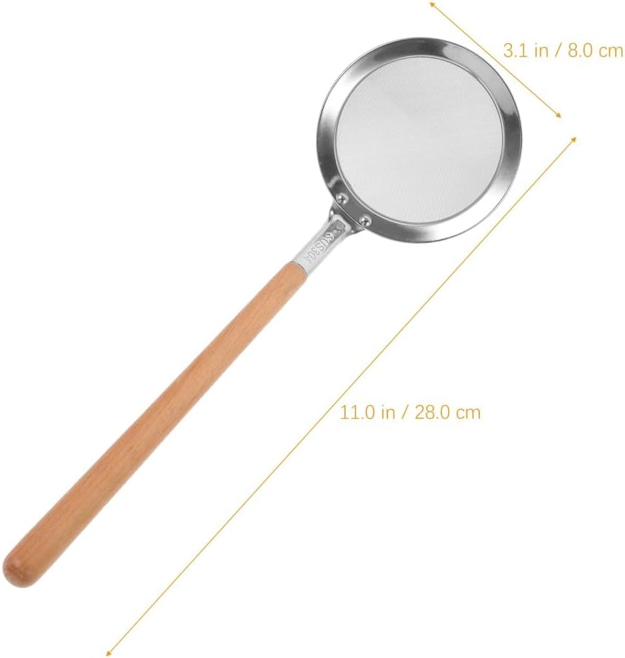 ya 14 9.20 baidi Hotpot Spoon for Skimmer Slotted Food Strainers Kitchen Straining-1