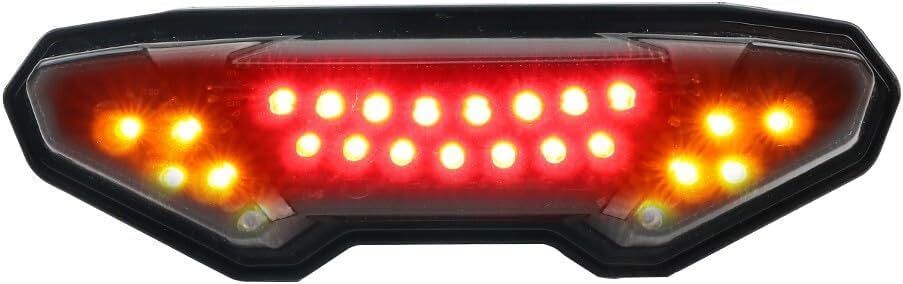 ya 23 10.7 baidi for Yamaha MT-09 Tracer FZ09 MT-10 Integrated Taillight Brake Light Turn Signals