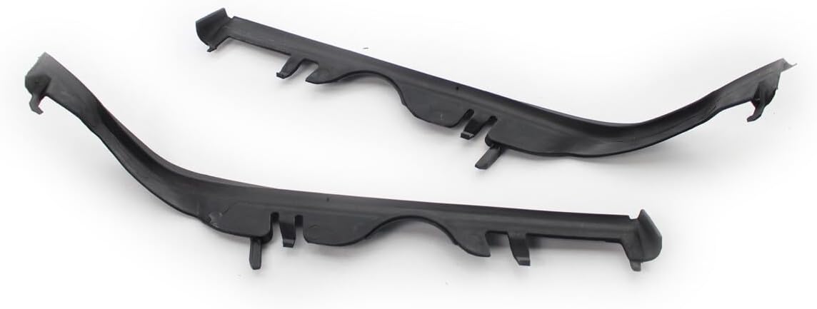 ya 7 8.24 baidi for BMW 5 Series E39 2000/09-2004 FRONT UPPER HEADLIGHT GASKET SEAL PAIR