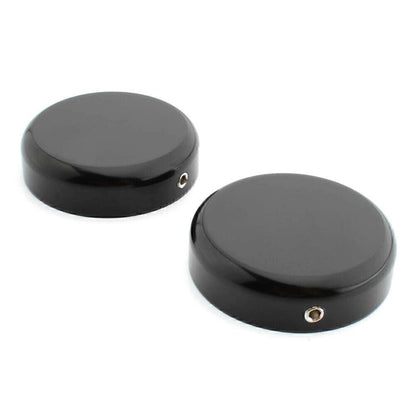 ya 6 8.14 2 X Upper Fork Caps Cover for Harley SOFTAIL Street BOB 2018-2020 FXBB Black UK