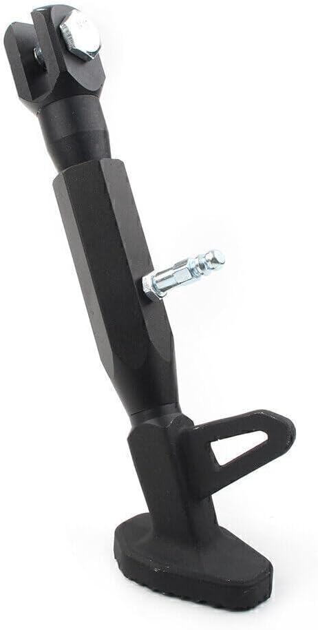 ya 2 8.15 Universal Black Adjustable Kickstand Foot Side Stand Kick Stand FOR Motorcycle