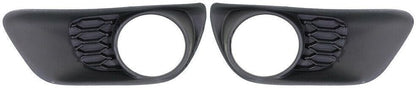 ya 10 9.16 zhengce Pair Front Bumpe Fog Light Lamp Bezels For 2011-2017 2016 for Dodge Caravan