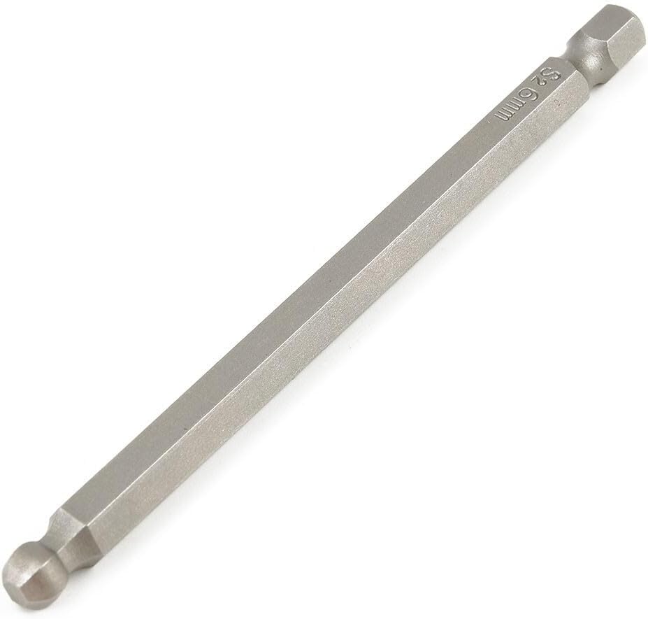 ya 26 10.21 baidi Essential 5pcs Long Magnetic Screwdriver Drill Bits with Ball End Hexagon Head