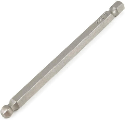 ya 26 10.21 baidi Essential 5pcs Long Magnetic Screwdriver Drill Bits with Ball End Hexagon Head