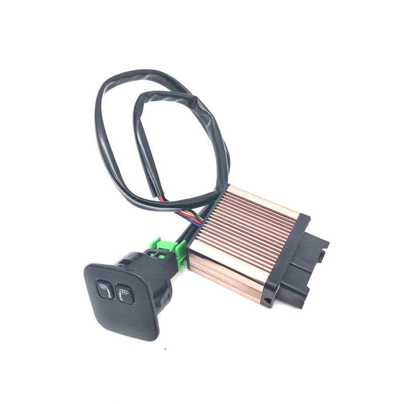 ya 4 8.8 Car Digital 5 Gear Level Display Seat Heated Pad Cushions 12V Control Switch
