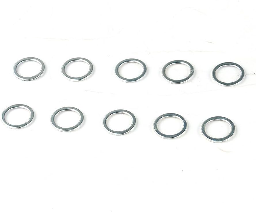 ya 8 8.24 baidi 10Pcs Oil Drain Plug Gasket Set #12157-10010 for Toyota for Corolla Venza for Lexus