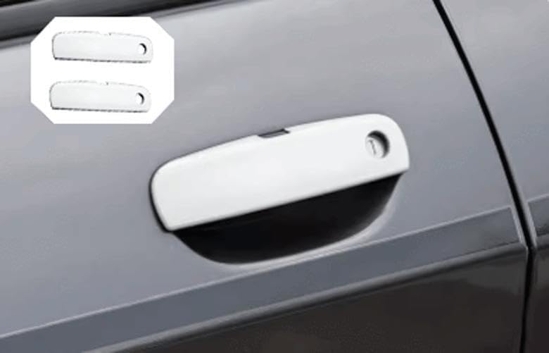 ya 2 8.15 for Dodge Challenger 2012-2023 White Exterior Door Handle Cover Car Decoration 