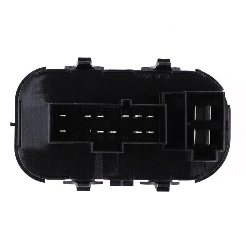 ya 6 8.14 Master Power Window Switch Actuator Left LH for 2000-07 for Ford Focus 4 Door 
