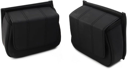 ya 12 10.8 baidi Fairing Lower Door Pocket Bags for Harley Touring 96-13 Road Street Glide Black