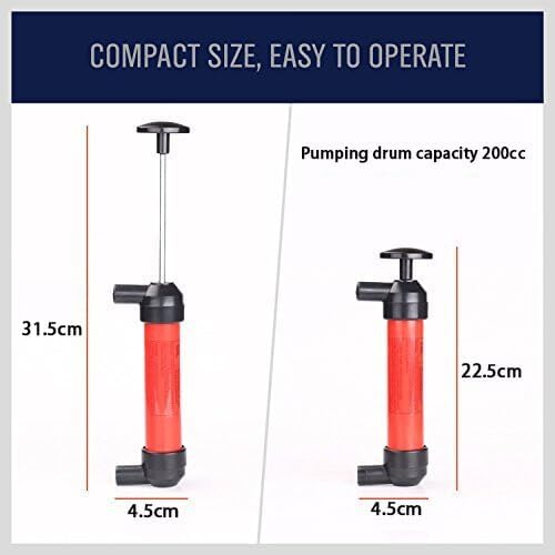 ya 6 8.24 baidi Siphon Fluid Extractor Pump Manual Suction Oil Fuel Disel Transmission Transfer