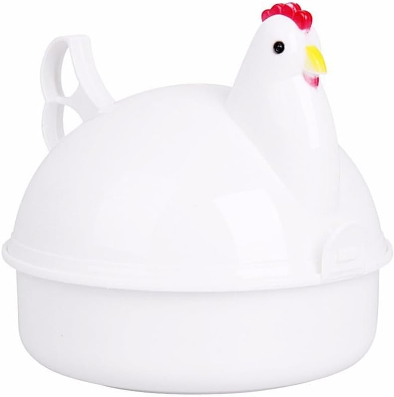 ya 14 9.20 baidi Chicken Shaped Egg er for Microwaves For 4 Eggs and Small Foods-1