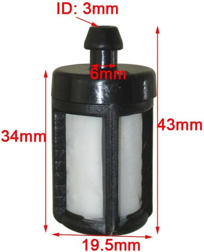 ya 13 9.15 baidi Oil Filter For MS260 MS290 MS310 MS340 MS360 MS380 MS381 MS390 MS440 TS400 TS410
